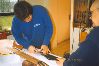 shaping fingerboard